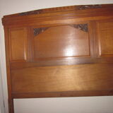 Headboard of the years 1930 in oak
