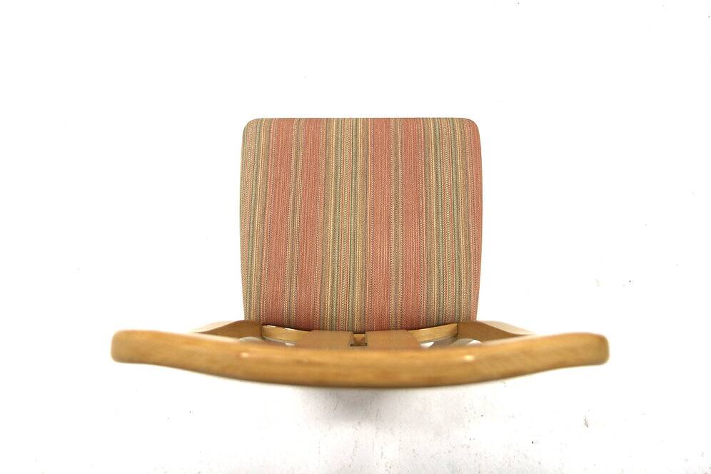 Set of 6 Scandinavian oak chairs, Sweden, 1990