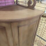 Pickled mahogany veneer neck