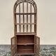 Rattan shelf