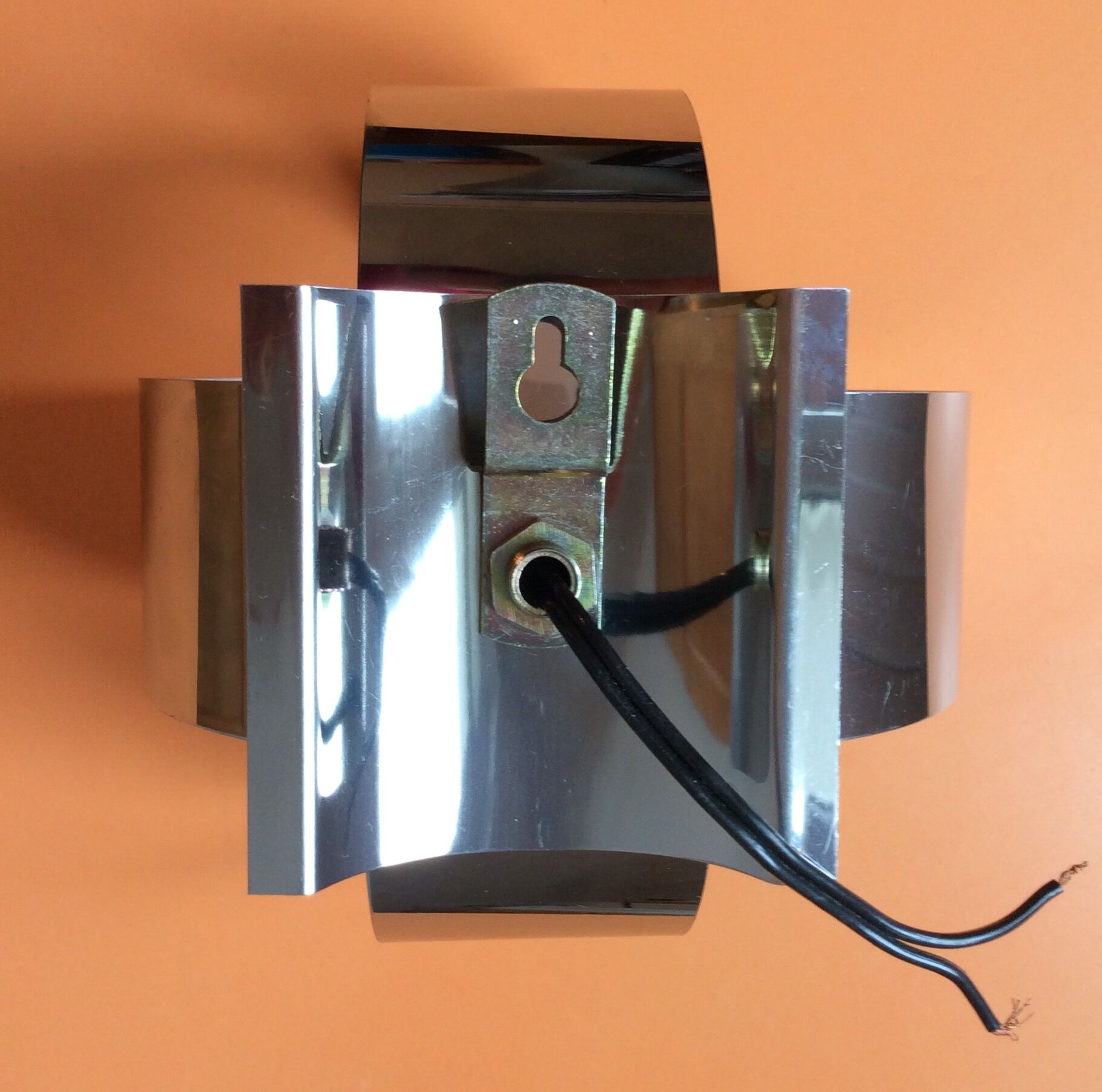 Stainless steel flower wall lamp