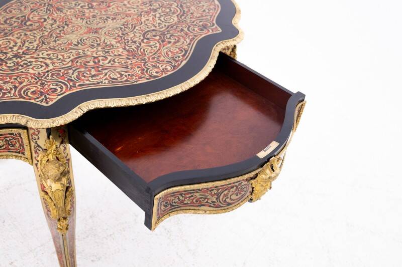 Antique table, France, mid-19th century. After renovation.