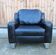 Musterring leather armchair, Germany 1980's.