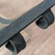 Wrought iron and glass coffee table