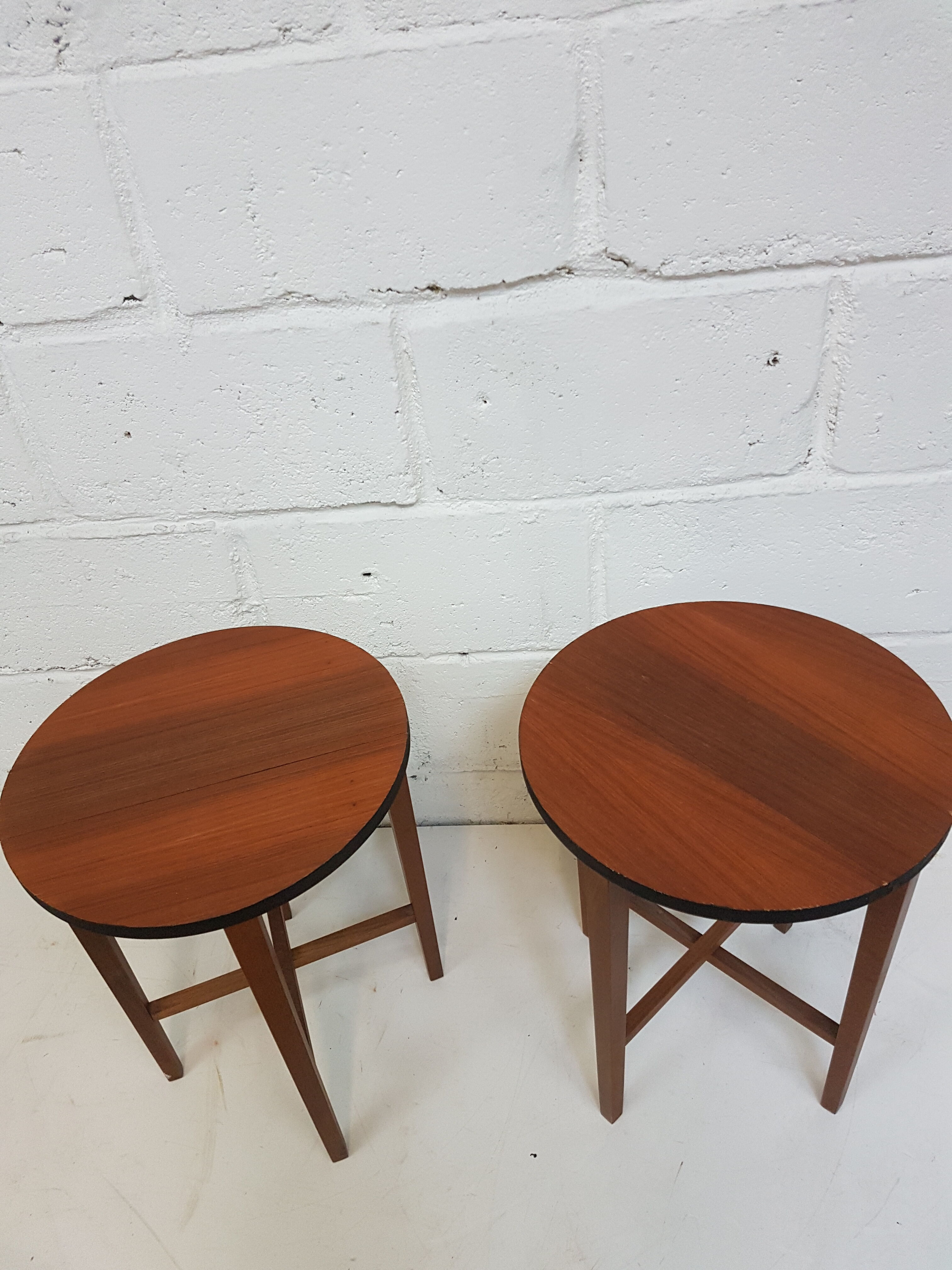 Pair of side tables