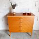 Commode vintage années 50 60 en bois