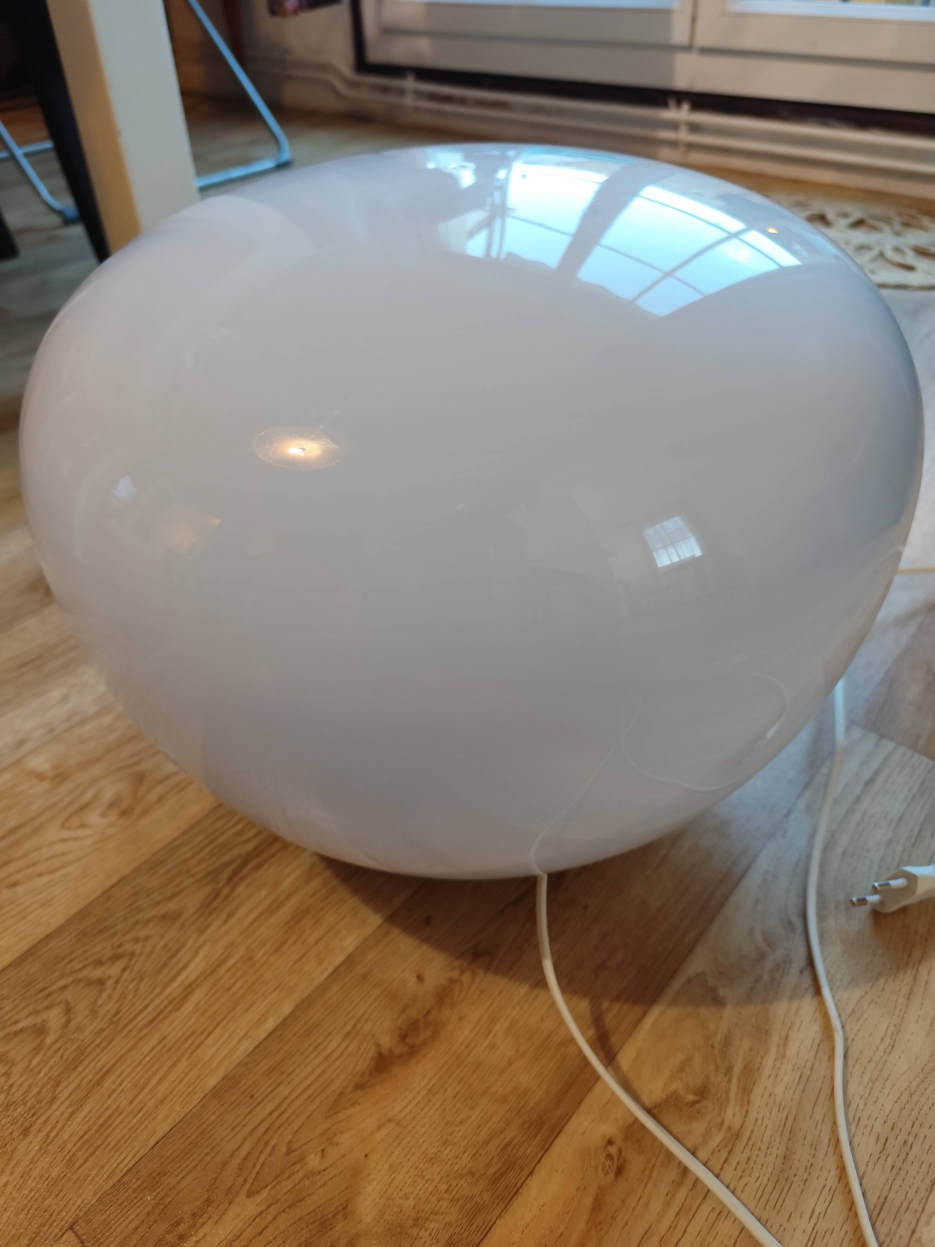 Lampe boule Ikea vintage