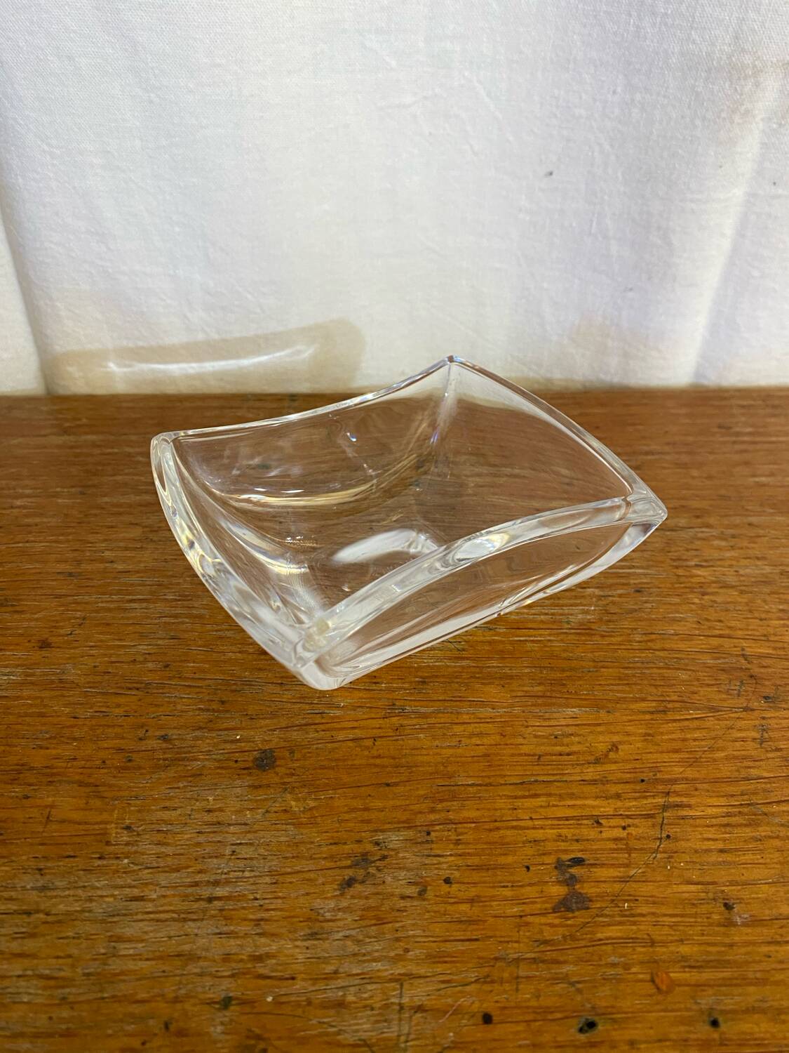 Antique mikasa vintage molded glass empty pocket