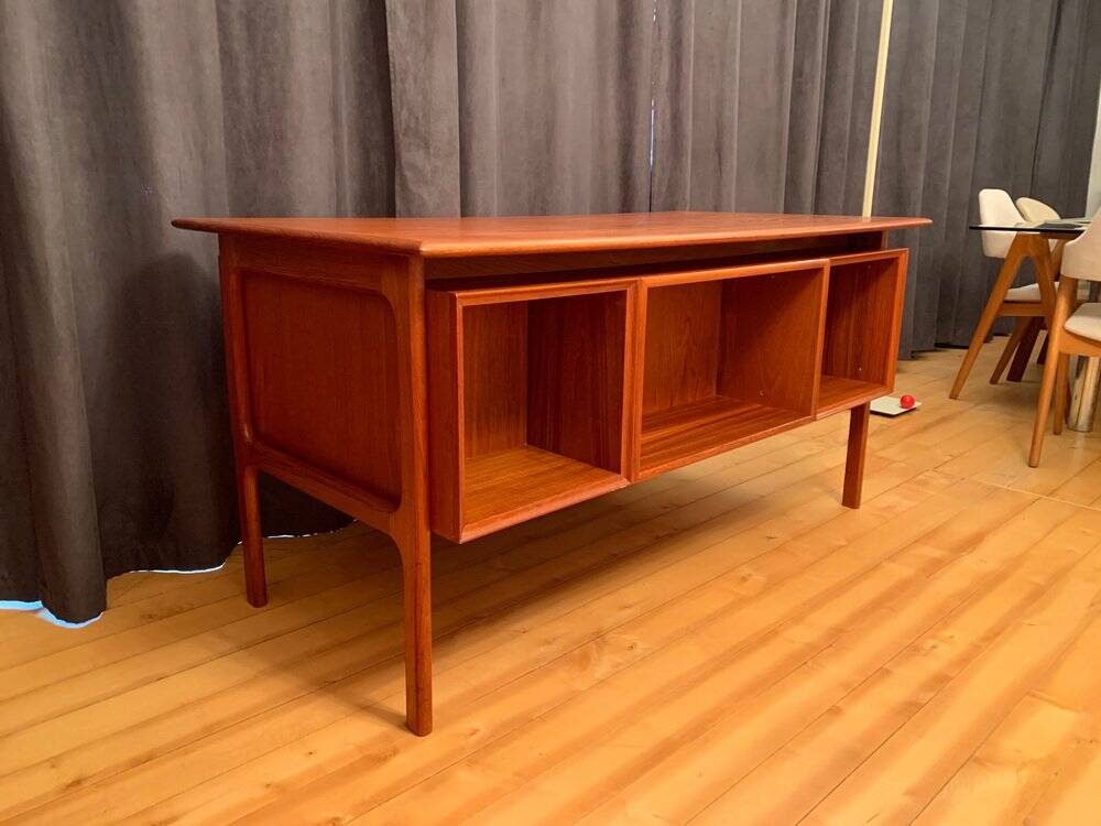 Double-sided desk attributed to Arne Vodder from Brouer Møbelfabrik, Denmark, 1960s