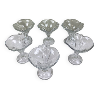 6 ice cream cups