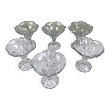 6 ice cream cups