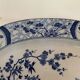 Creil Montereau 20th century earthenware oval dish