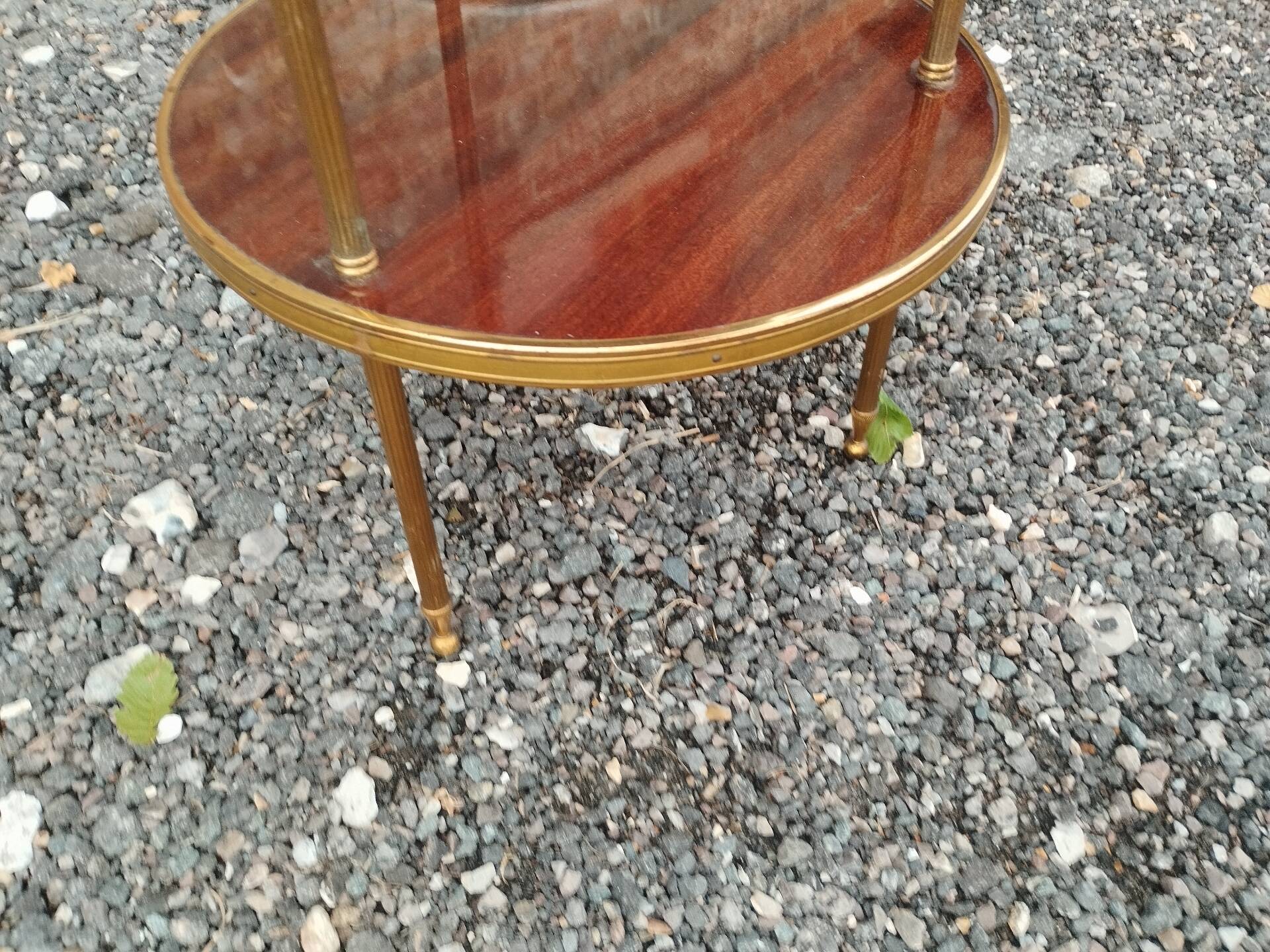 Antique bedside table in Louis XVI style