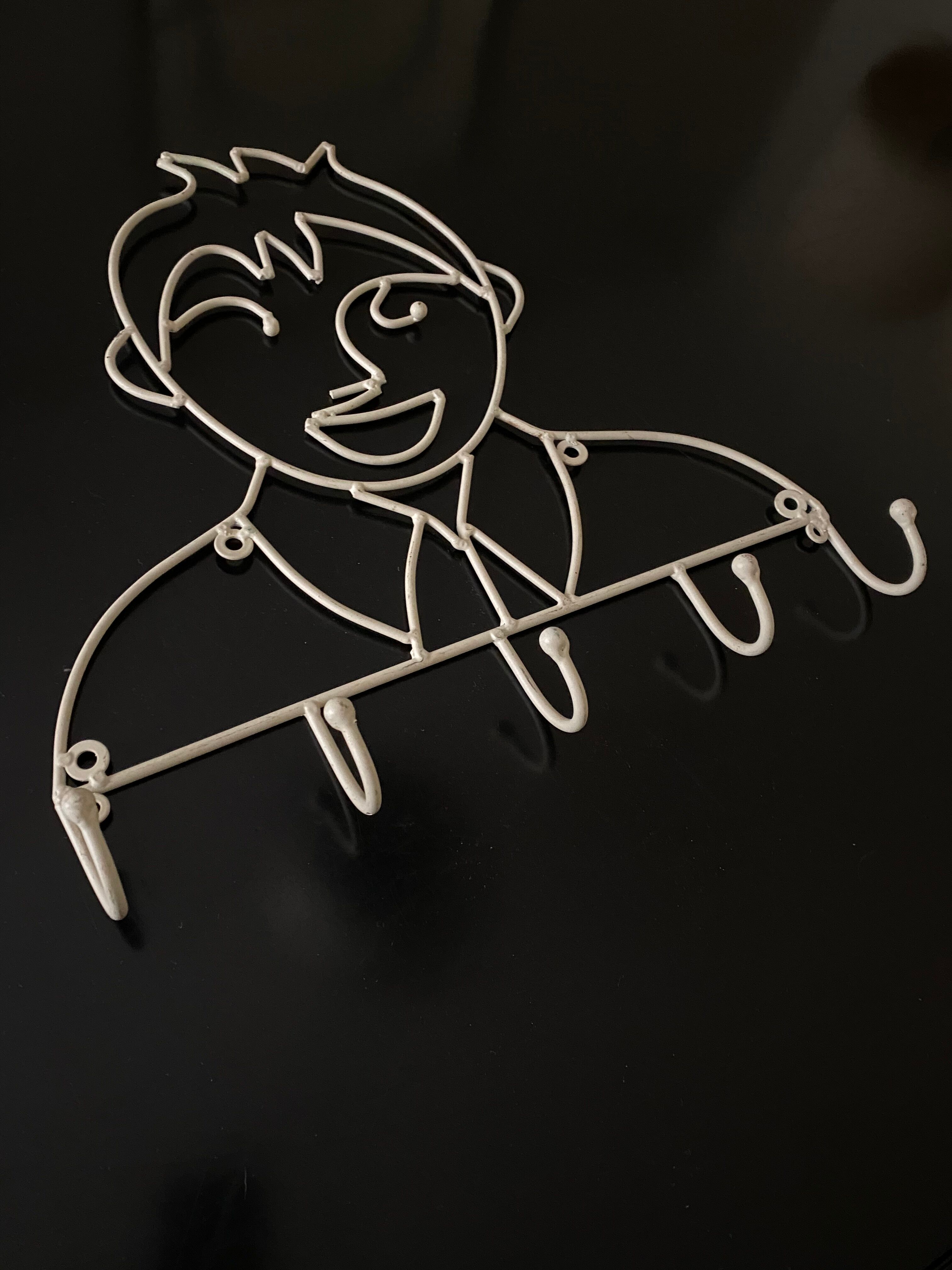 wall coat rack for girl and boy