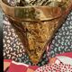 Large sculpture / candle holder "Scandinavian Design 1950".