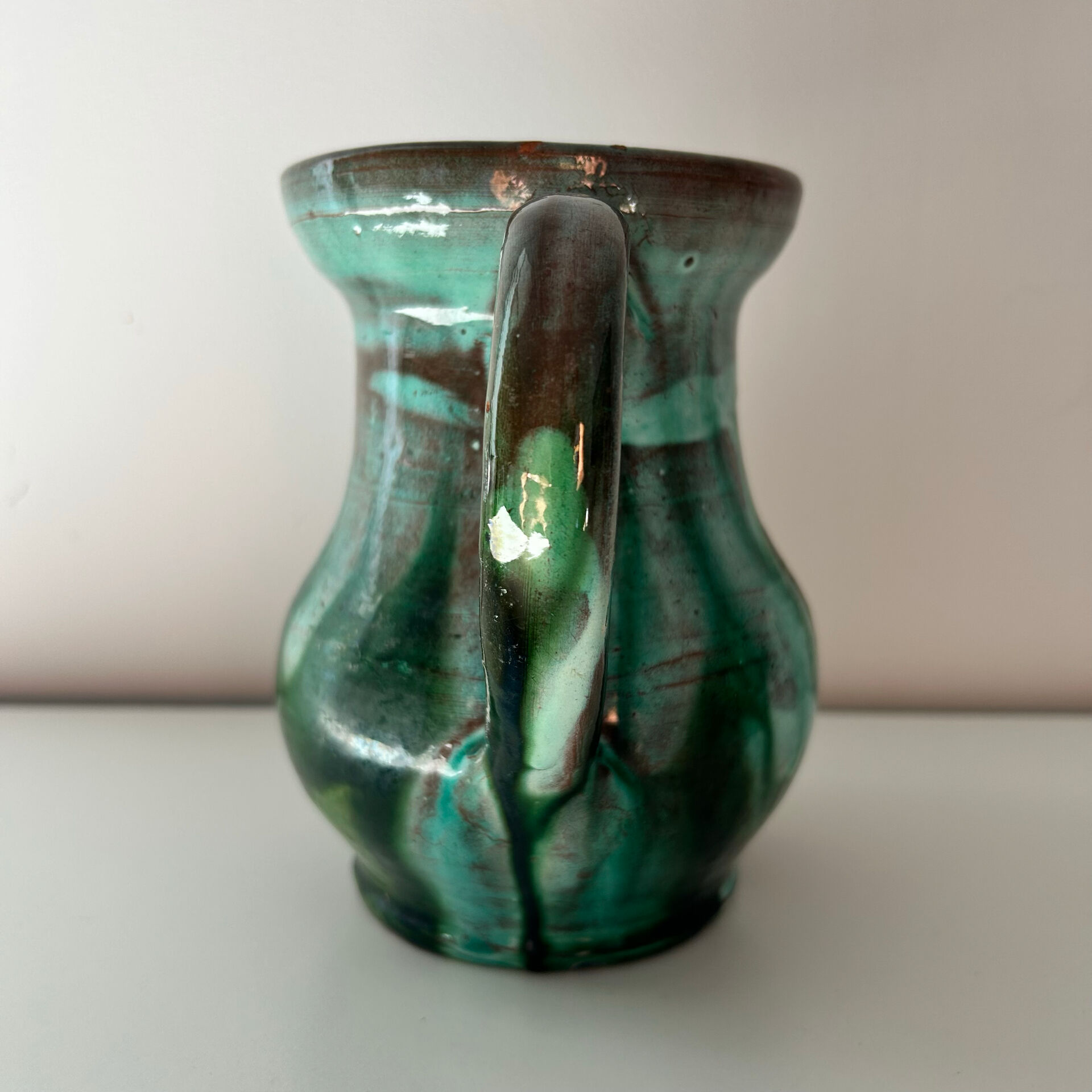 Stamped pitcher Meyssac in Limousin