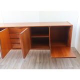Scandinavian teak row circa 1960