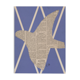 Georges braque : l'oiseau papier - lithographie signée