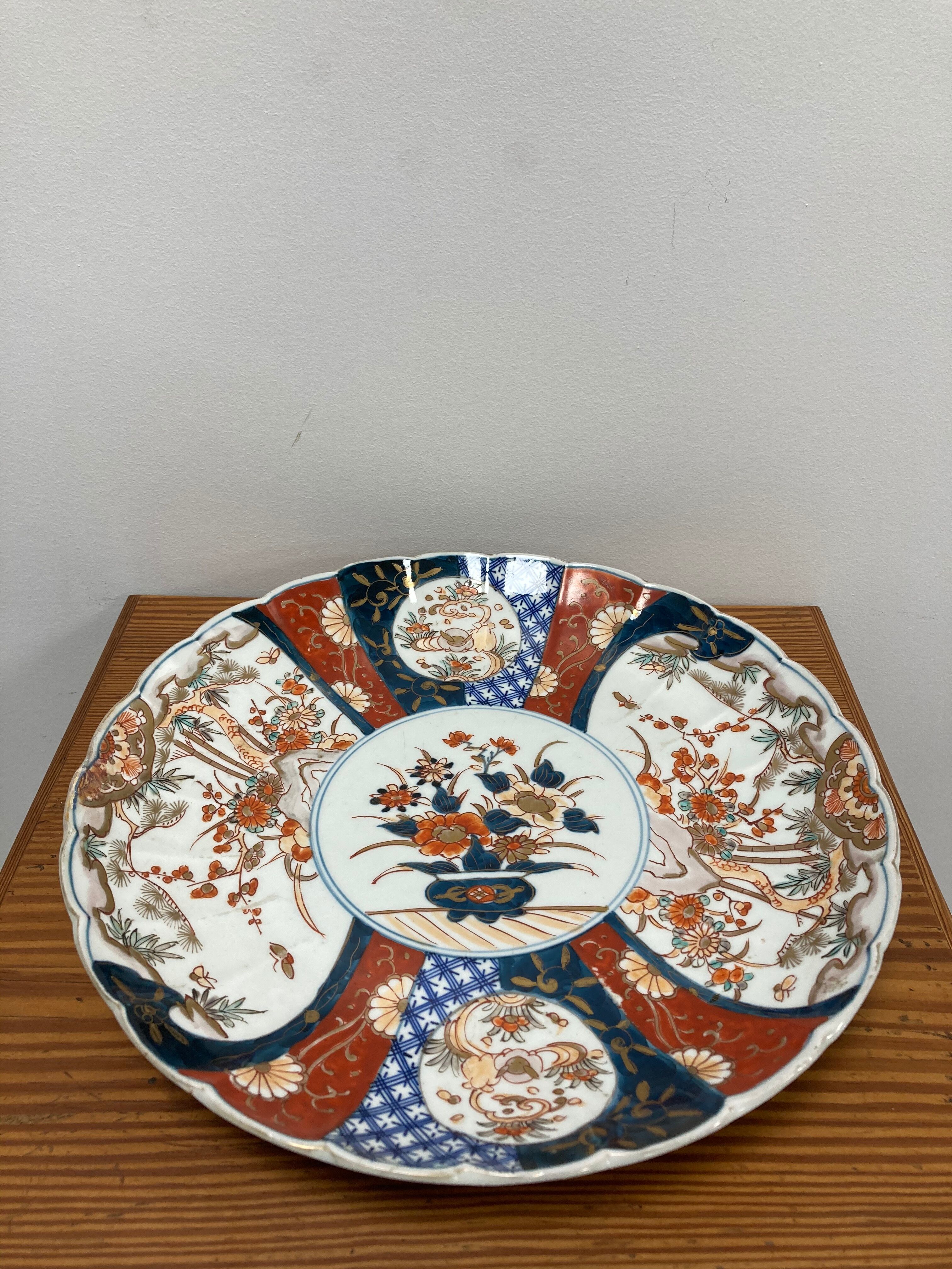 Old imari plate