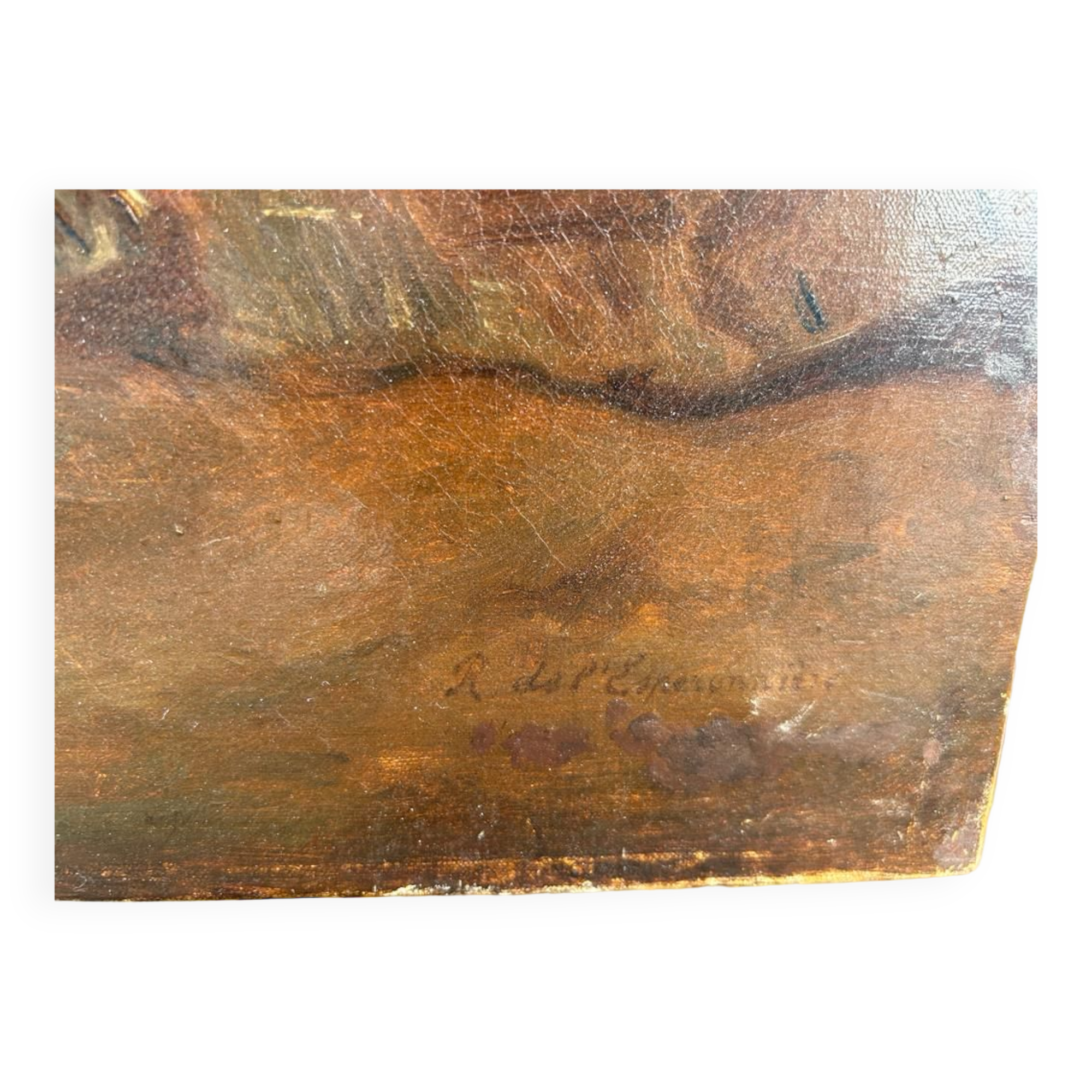 Painting - Painting on canvas orientalist late nineteenth century