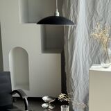 Vintage black pendant light D32