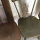 Set of 6 vintage brutalist chairs