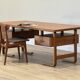 Jørgen Clausen for Brande Møbelfabrik – Large Danish Executive Desk, 1950s