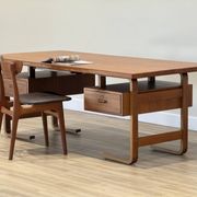 Jørgen Clausen for Brande Møbelfabrik – Large Danish Executive Desk, 1950s