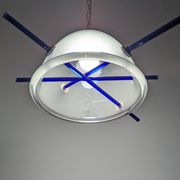 Lampe à suspension design italien en verre de Murano