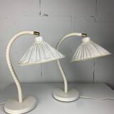 Scandinavian Swedish Modern bedside or table lamps by Markslojd, 1960s