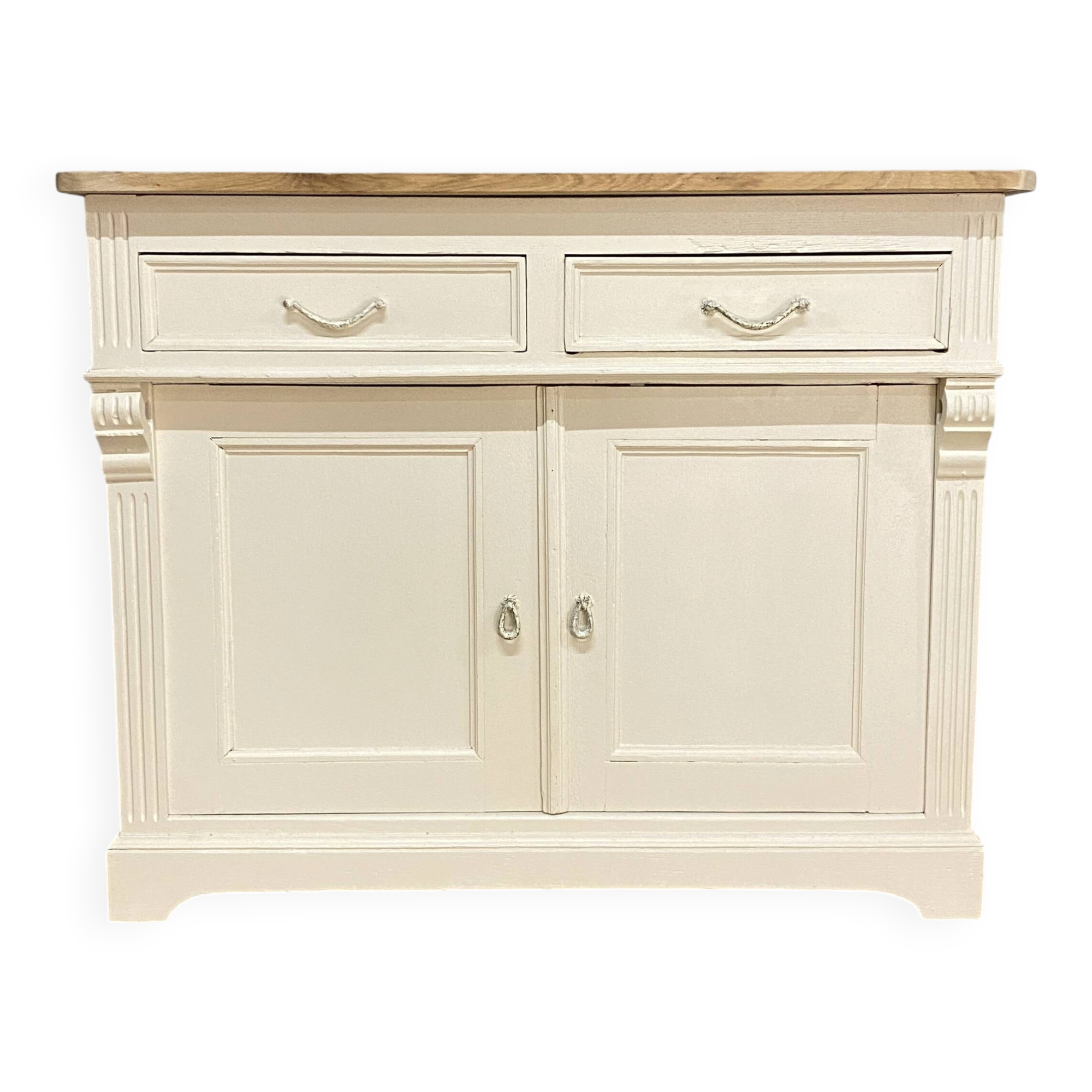 Renovated buffet oak top