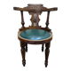 Napoleon III walnut office chair