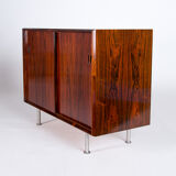 Mid century rosewood sideboard on aluminium legs, danish 1960’s
