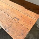 Table de ferme en bois ancien
