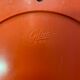 Round orange mirror Gilac for Prisunic