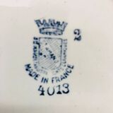 6 dessert plates, "St Amand and Hamage"