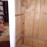 Parisian wardrobe with one door