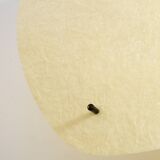 Beautiful, rare mid-century modern fiberglass ceiling lamp