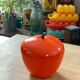 Seau à glaçons pomme orange vintage