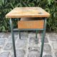 Vintage school table