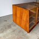 Antique teak craft shop furniture / counter / haberdashery display cabinet.