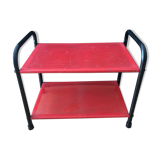 Perforated sheet metal shelf