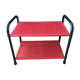 Perforated sheet metal shelf