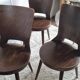 Set of 4 Scandinavian chairs from the 1960s.