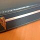 Blue vintage flight attendant suitcase, 60s - 70s