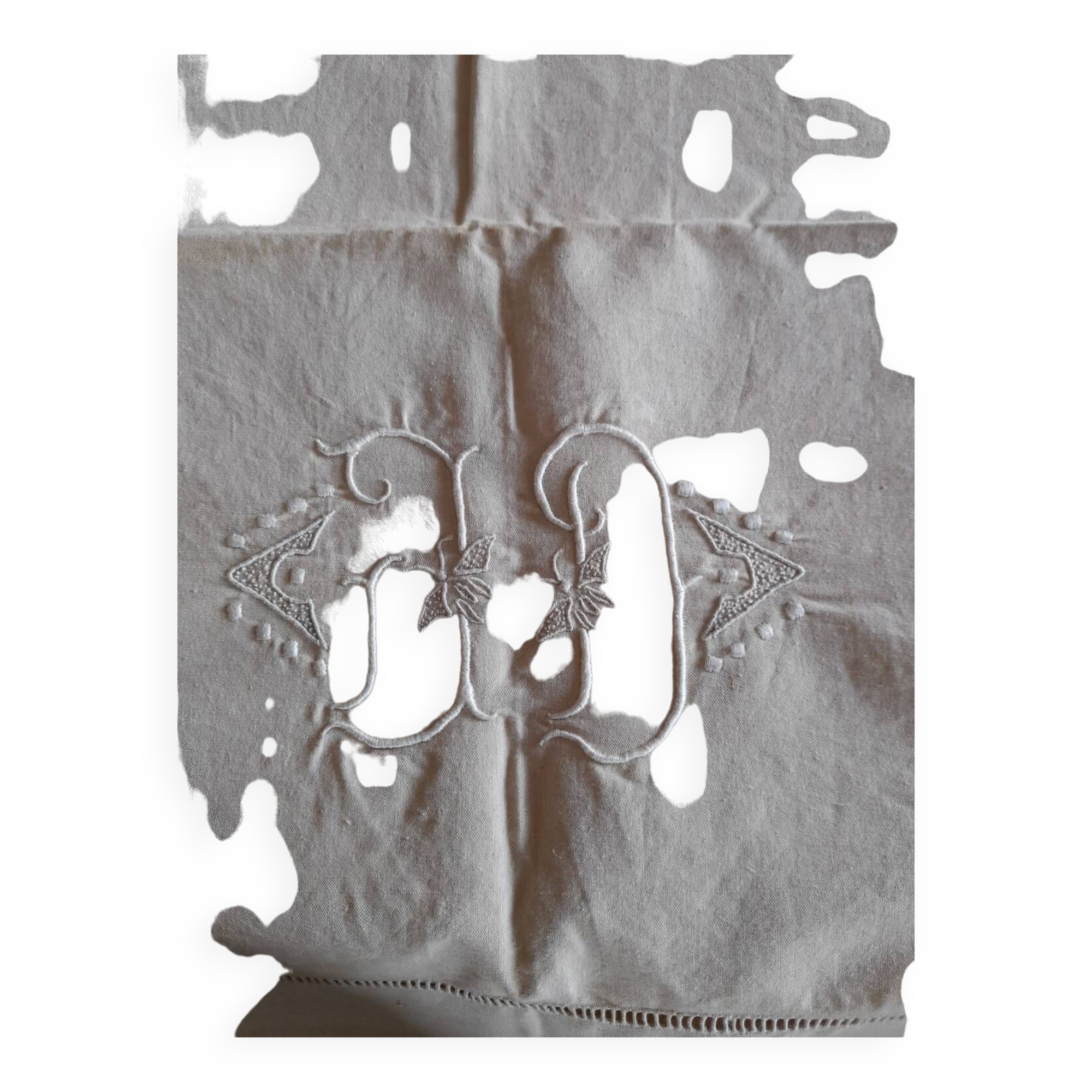 Embroidered cotton sheet 220*300