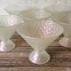 Fruit cups/iridescent glass ice