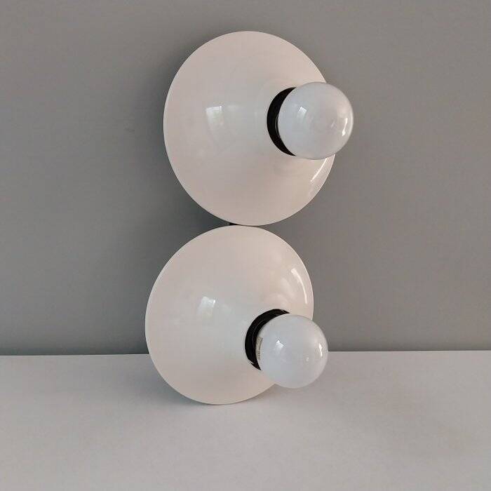 Pair of "Teti" wall lights Vico Magistretti, Artemide