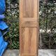 Rare pair of Art Deco glass columns in solid walnut – renovated