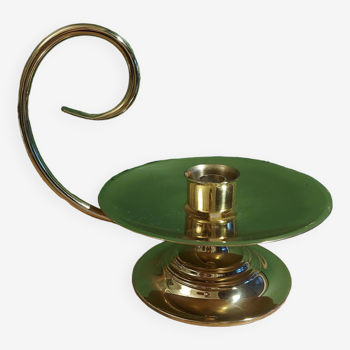 Vintage baldwin brass candle holder